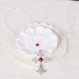 Diabolik Lovers Komori Yui Neckalce and Hair Pin Cosplay Accessories