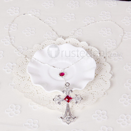 Diabolik Lovers Komori Yui Neckalce and Hair Pin Cosplay Accessories