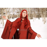 Game of Thrones Priestess Melisandre of Asshai Red Gown Cosplay Costume