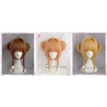 Cardcaptor Sakura Kinomoto Brown Blonde Cosplay Wig
