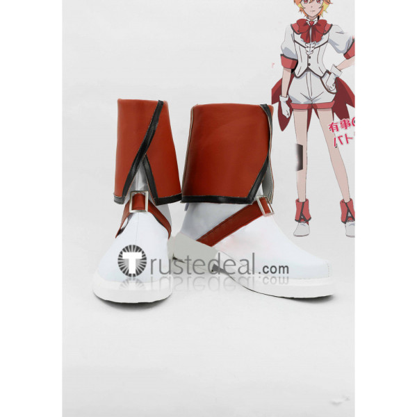 Binan Koukou Chikyuu Bouei Bu Love Battle Lover Scarlet Yumoto Hakone Cosplay Boots Shoes