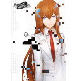 Steins Gate Makise Kurisu White Lab Coat Cosplay Costume