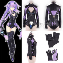 Hyperdimension Neptunia Neptune Purple Heart Suit Cosplay Costume