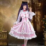 Oreimo Gokou Ruri Kuroneko Lolita Western Style Cosplay Costume