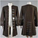 Pirates of the Caribbean PotC Jack Sparrow Halloween Cosplay Costume