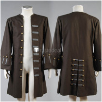 Pirates of the Caribbean PotC Jack Sparrow Halloween Cosplay Costume