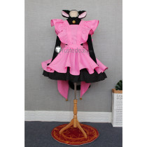 Cardcaptor Sakura Kinomoto Sakura Pink Cat Cosplay Costume