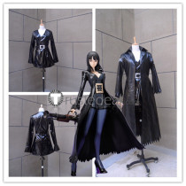 One Piece Film Strong World Nico Robin Black Cosplay Costume