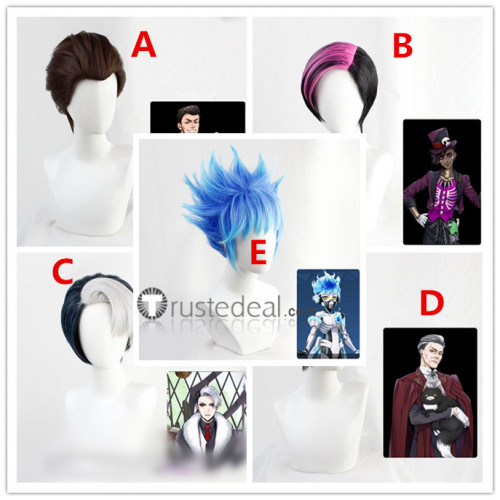 Disney Twisted-Wonderland Ortho Divus Ashton Mozus Sam Cosplay Wigs