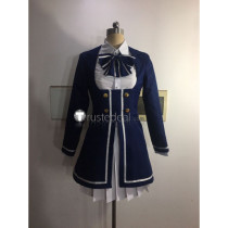 Zombie Land Saga Zonbi Rando Saga Sakura Minamoto Dark Blue Uniform Cosplay Costume