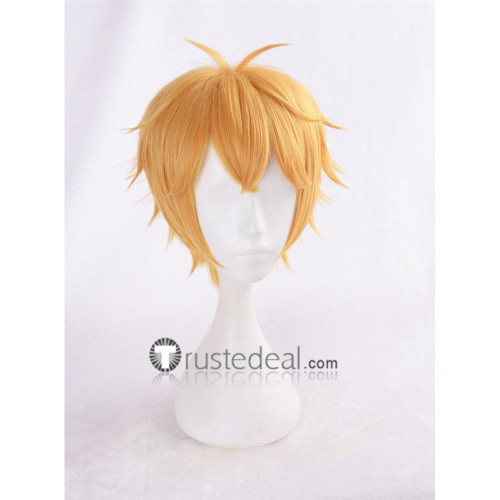 Land of the Lustrous Houseki no Kuni Zircon Orange Yellow Cosplay Wig