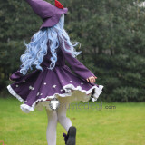 Date A Live Yoshino Purple Witch Dress Cosplay Costume