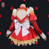 Fate Grand Order Royal Nero Red Maid Cosplay Costume