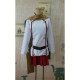Zetsuen no Tempest Blast of Tempest Hakaze Kusaribe With Scarf Set
