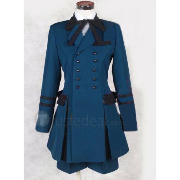 Black Butler Kuroshitsuji Ciel Phantomhive Blue Cosplay Costume