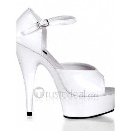 PU Leather Upper High Heel Open-toes Platform Sexy Sandals(99-33)