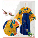 Love Live Unawakening Kimono Nico Umi Kotori Nozomi Maki Rin Hanayo Cosplay Costume Nine Girls