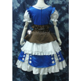 Touhou Project Komachi Onozuka Blue White Cosplay Costume