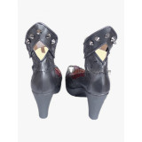SINoALICE Little Red Riding Hood Steampunk Cosplay Shoes Boots
