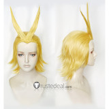 My Hero Academia Boku no Hero Academia All Might Toshinori Yagi Muscle Form Yellowish Blonde Cosplay Wig