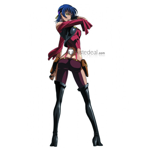 Gun X Sword Carmen 99 Black Cosplay Shoes Boots