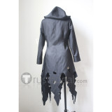 Mirai Nikki Yuno Gasai God Black/Grey Cloak Cosplay Costume