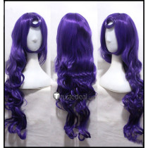 League of Legends Lulu Dark Purple Cosplay Wig Hat