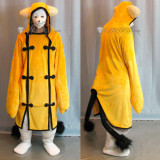 BLAZBLUE Jubei Mitsuyoshi One-Eyed Twin Lotus Ninja Cosplay Costume