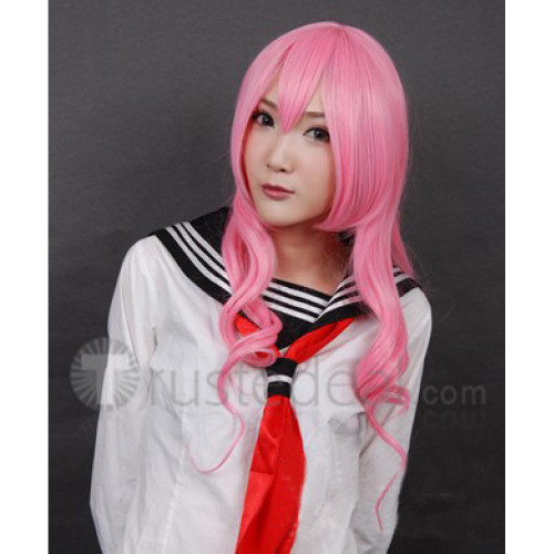 Baka to Tesuto to Shokanjuu Himeji Mizuki Pink Cosplay Wig