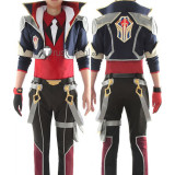 League of Legends LOL New SKin Battle Academia Ezreal Lux Katarina Jayce Cosplay Costumes Wigs Shoes