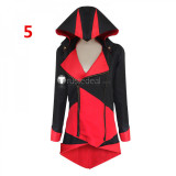 Assassins Creed 3 III Connor Kenway Hoodie Coat Jacket Cosplay Costume