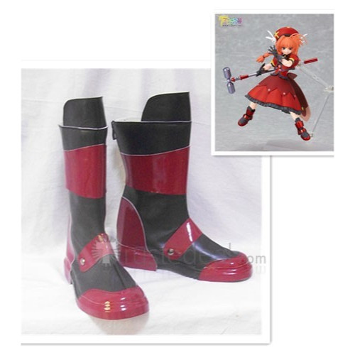 Magical Girl Lyrical Nanoha Vita Cosplay Shoes Boots