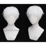 Yakusoku no Nebarando Norman White Cosplay Wig