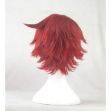 Yowamushi Pedal Naruko Shokichi Short Red Cosplay Wig