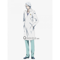 Jushinki Pandora Ron Woo White Cosplay Costume