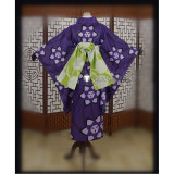 Kimetsu no Yaiba Demon Slayer Ubuyashiki Kagaya Kiriya Kanata Purple Kimono Cosplay Costumes