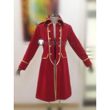 Kaizoku Sentai Gokaiger Gokai Captain Marvelous Ryota Ozawa Red Black Jacket Cosplay Costumes
