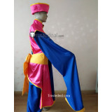 Darkstalkers Hsien-Ko Lei Lei Pink Blue Cosplay Costume