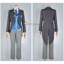 Black Butler Kuroshitsuji Public School Arc Weston College P4 Lawrence Bluewer Cosplay Costume