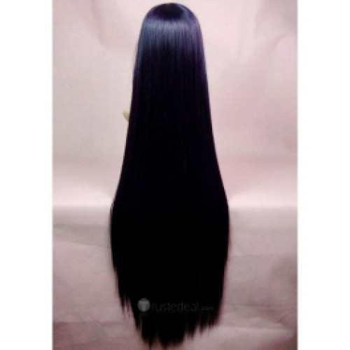 Inu x Boku SS Shirakiin Ririchiyo Dark Purple Cosplay Wig (100cm)
