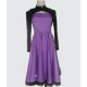 Darker than BLACK Yin Black Purple Cosplay Costume 1