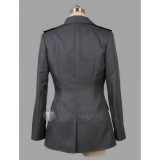 Strike Witches Lynette Bishop Grey Cosplay Costume