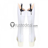 Final Fantasy XIV Alphinaud Leveilleur White Cosplay Shoes Boots