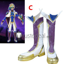 League of Legends Star Guardian Ezreal Cosplay Boots Shoes