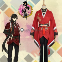 Touken Ranbu Online Izuminokami Kanesada Red Cosplay Costumes