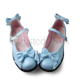 Top and Back Double Bows Lolita Shoes