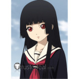 Hell Girl Ai Enma Black Sailor Cosplay Costume