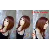 My Hero Academia Boku no Hero Academia Ochaco Ochako Uraraka Brown Cosplay Wig