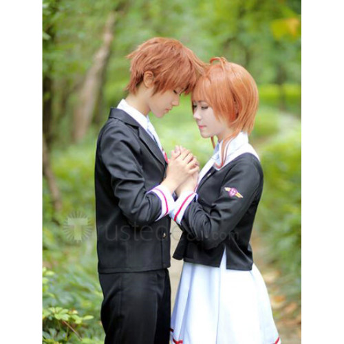 Cardcaptor Sakura Clear Card Syaoran Li Junior High School Uniform Cosplay Costume