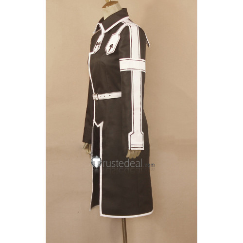 Sword Art Online 3 III Alicization Kirigaya Kazuto Kirito Black Coat Cosplay Costume
